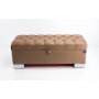 Tufted Storage Bench